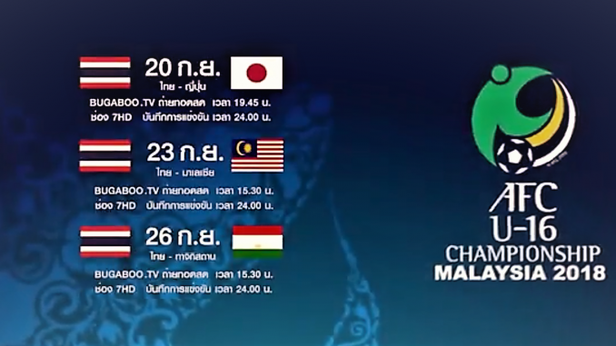 AFC U16 CHAMPIONSHIP 2018